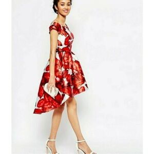 knee length dresses for ladies Asos Edition Textured Cami Midi Dress With Cut Out And Tiered Hem In Olive  Green main image 1